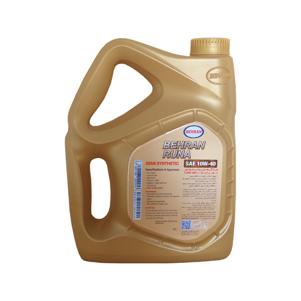 روغن موتور بهران مدل رانا SM 10w-40 حجم 4 لیتر
