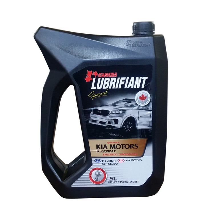 روغن موتور لوبریفنت کانادا مدل اسپیشیال 5W30 SN KIAHYUNDAI حجم 5 لیتر کد ۲۱۵۱۴