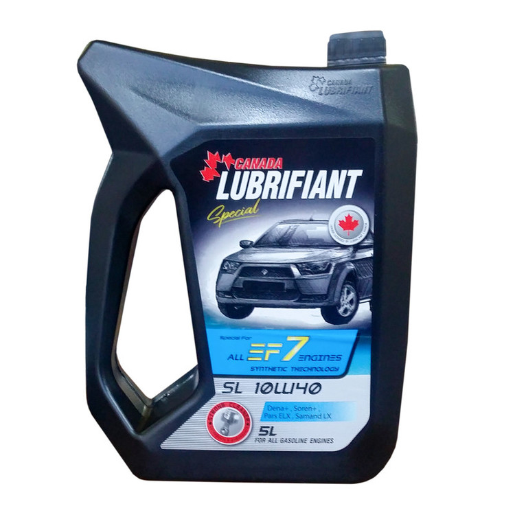 روغن موتور لوبریفنت کانادا مدل ای اف سون SL 10W40 حجم 5 لیتر کد ۲۱۵۱۲