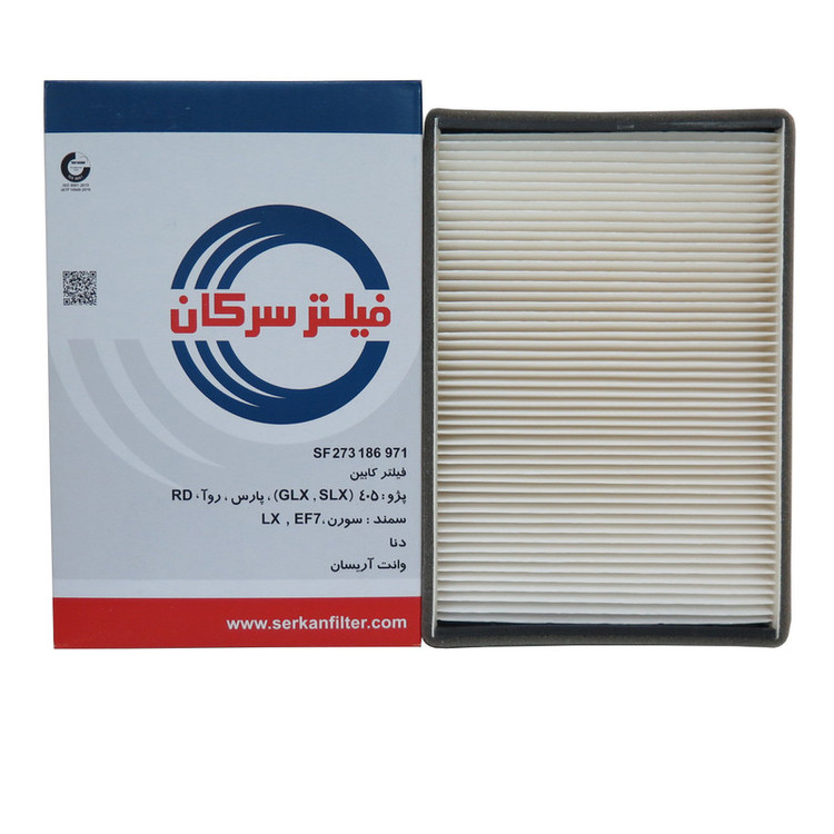 فیلتر هوا خودرو سرکان مدل SF1296 به همراه فیلتر روغن و فیلتر کابین و فیلتر بنزین