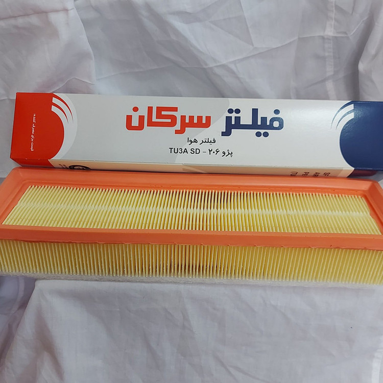 فیلتر هوا خودرو سرکان مدل SF 1264مناسب برای پژو206- TU3A SD