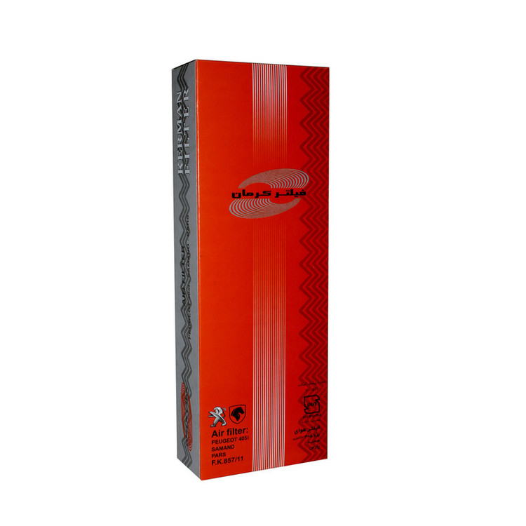 فیلتر هوا خودرو فیلتر کرمان مدل 857.11 مناسب برای سمند XU7