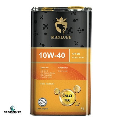 مگلوب 10w40 sn اسپیدی 5 لیتری