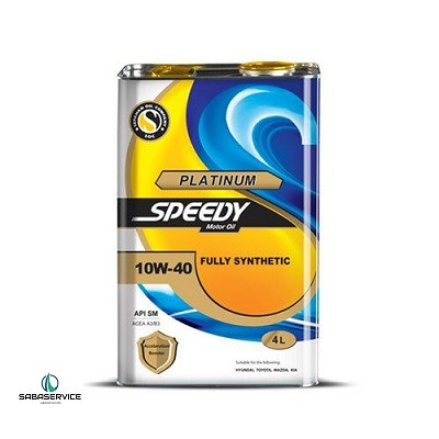 پلاتینیوم 10w40 سپاهان 4 لیتری