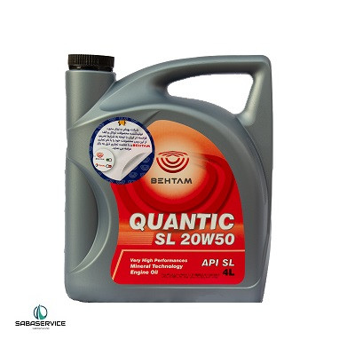 روغن بهتام 20w50 sl ظرفیت 4 لیتری