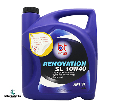 الف 10w40 sl renovation بهتام 4 لیتری