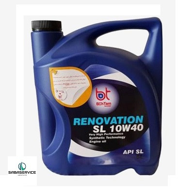 الف 10w40 sl renovation بهتام 5 لیتری