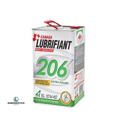 روغن موتور SL 10_40 کانادا لوبریفنت 4 لیتری مناسب برای 206