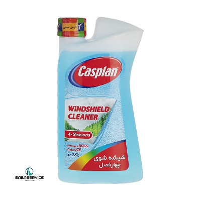 مایع شیشه شوی برند کاسپین حجم 1 لیتری