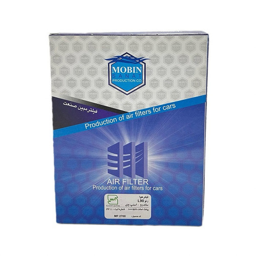 فیلتر هوای خودرو برند مبین صنعت مناسب برای پراید انژکتوری کد 60969