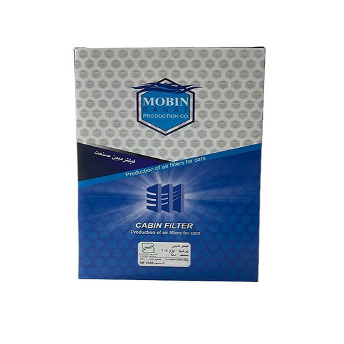 فیلتر کابین خودرو برند مبین صنعت مناسب برای پژو 405 سمند پرشیا کد 60971