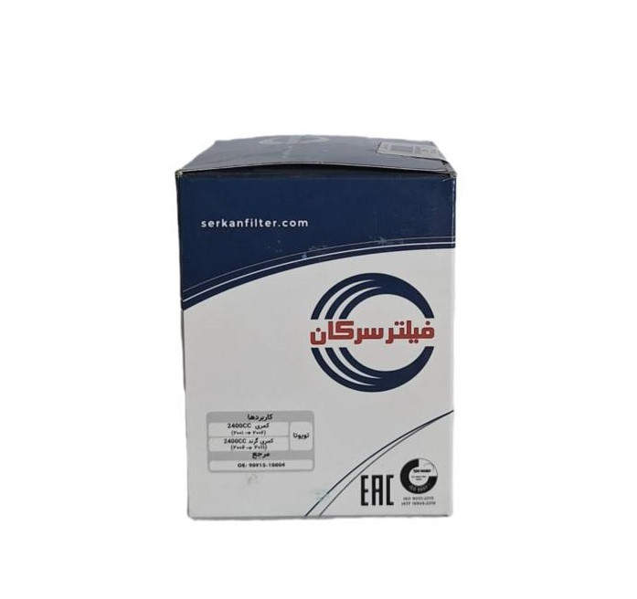 فیلتر روغن تویوتا کمری 2400 و کمری گرند برند سرکان کد 7236