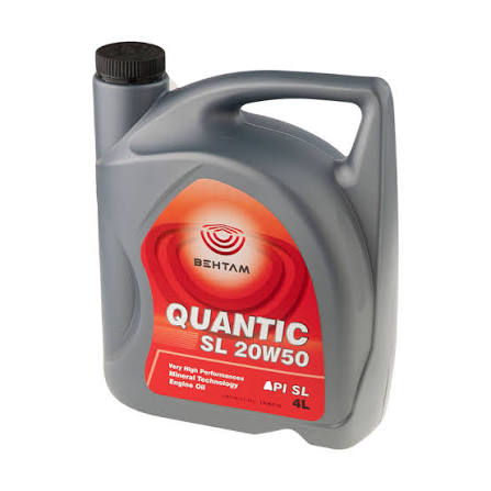 روغن به تام  20w50 sl ظرفیت 5 لیتری