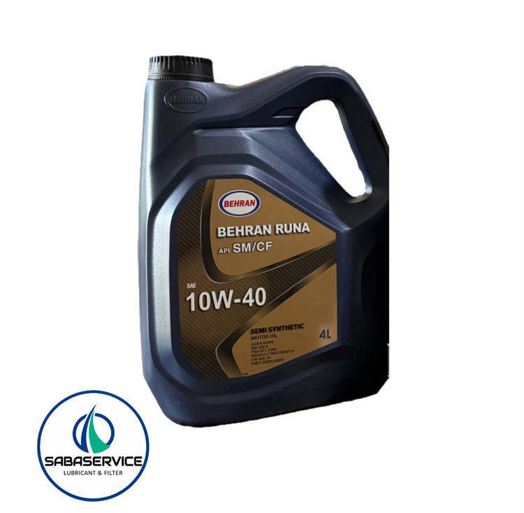 روغن موتور بهران مدل رانا SM 10w-40 حجم 4 لیتر