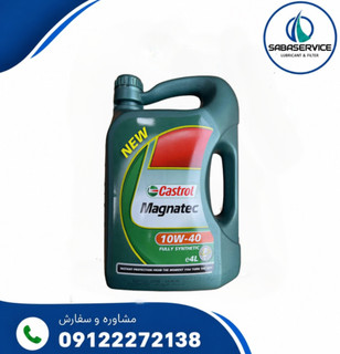 روغن موتور کاسترول مدل مگناتک 10w40 SN حجم 4 لیتر