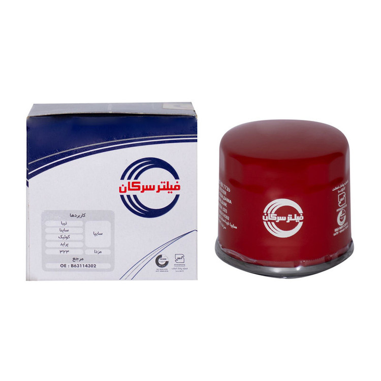 فیلتر روغن ساینا سرکان کد 7735