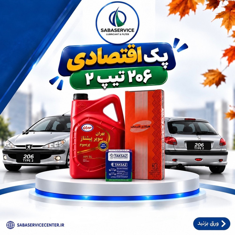 پک اقتصادی 206 تیپ 2